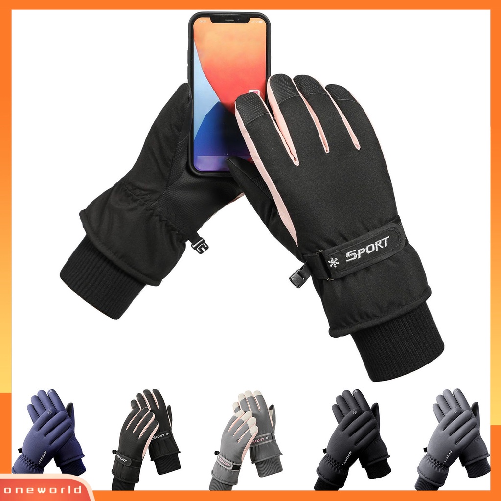 |Bộ Đồ Bơi Một Mảnh Dành Cho Nữ| 1 Đôi Găng Tay Giữ Ấm Mùa Đông Chống Trượt Dày Dặn Có Thể Chạm Màn Hình Cảm Ứng
