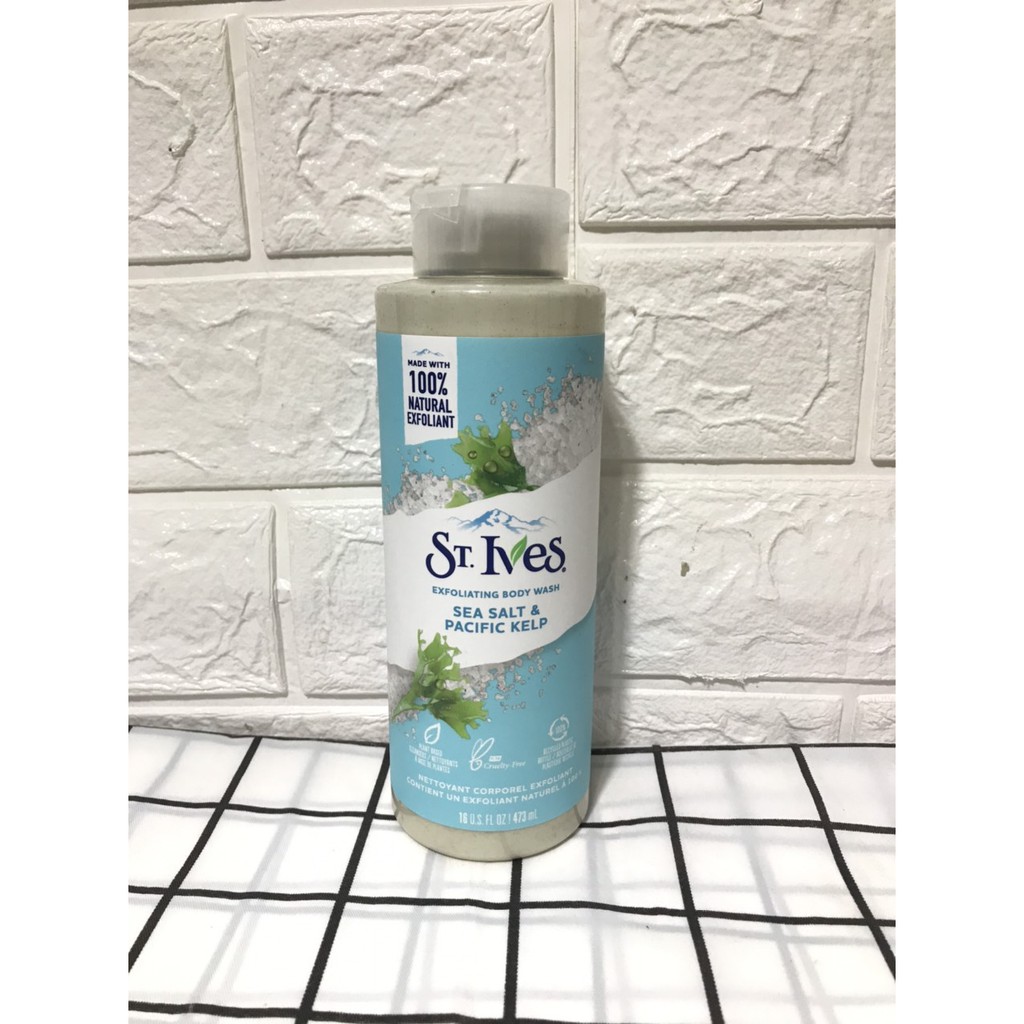 Sữa Tắm ST IVES Tẩy Tế Bào Chết BODY WASH USA(400ML-473ML)