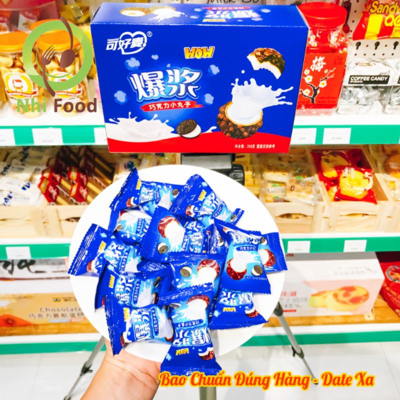 Bánh Oreo Socola Nhân Chảy 3 Lớp, Dạng Hộp Và Xô | BigBuy360 - bigbuy360.vn