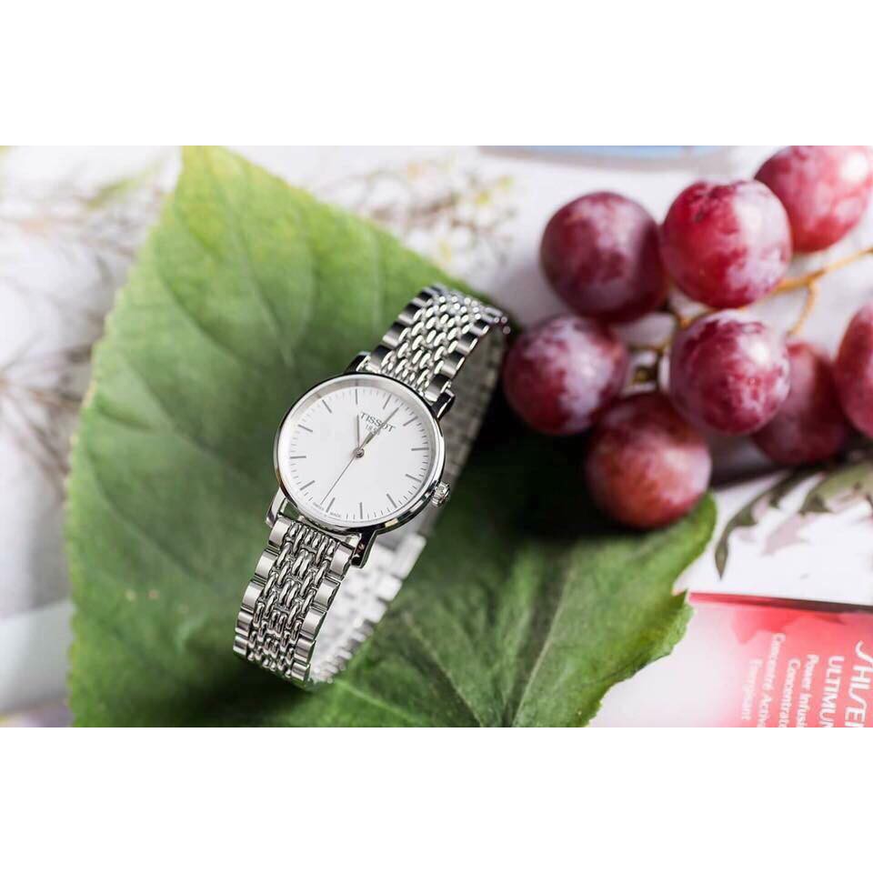 Đồng hồ nữ Tissot everytime T109.210.11.031.00 - Máy Quartz Pin Thụy Sỹ