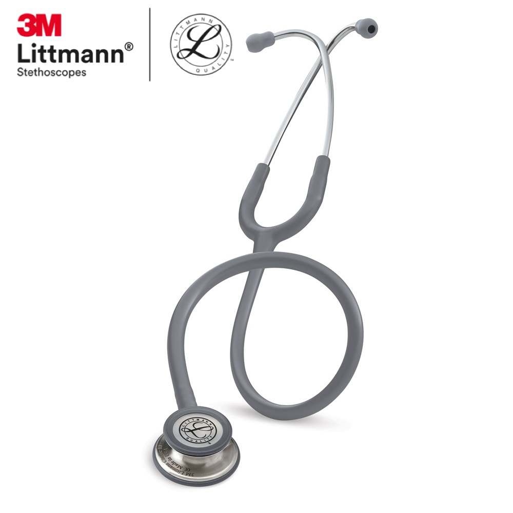 Ống Nghe 3M™ Littmann® Classic III™ Ghi cán xám 5873 - cán màu đặc biệt