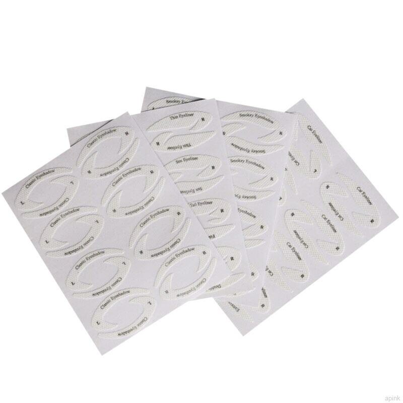 Set 4 Khuôn Kẻ Mắt Trang Điểm Tiện Dụng