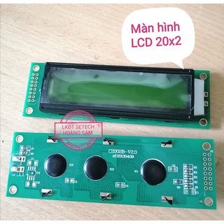 Màn hình LCD C2002B 20x2 Character 5V xanh lá, xanh dương