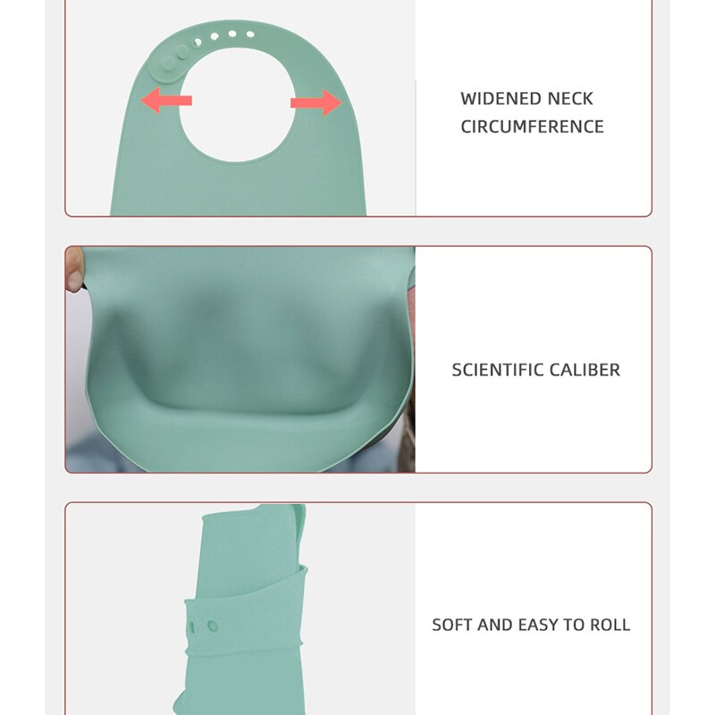 Yếm Ăn Chống Thấm In Hình Khủng Long Xinh Xắn Dành Cho Các Bé