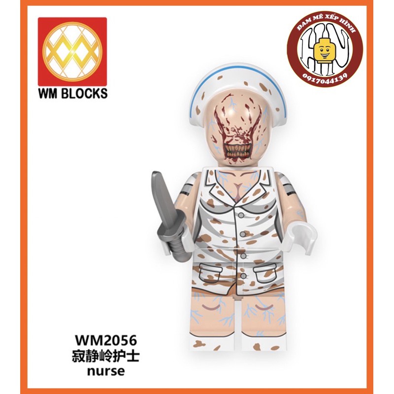 Đồ chơi minifigures - Series kinh dị - Silent Hill ( Vùng đất câm lặng ) - WM6101 - Hàng đẹp - Chất lượng cao !