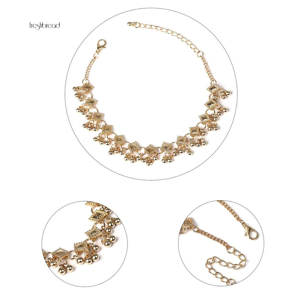 Lắc chân đính đá tua rua thời trang nữ tính | BigBuy360 - bigbuy360.vn