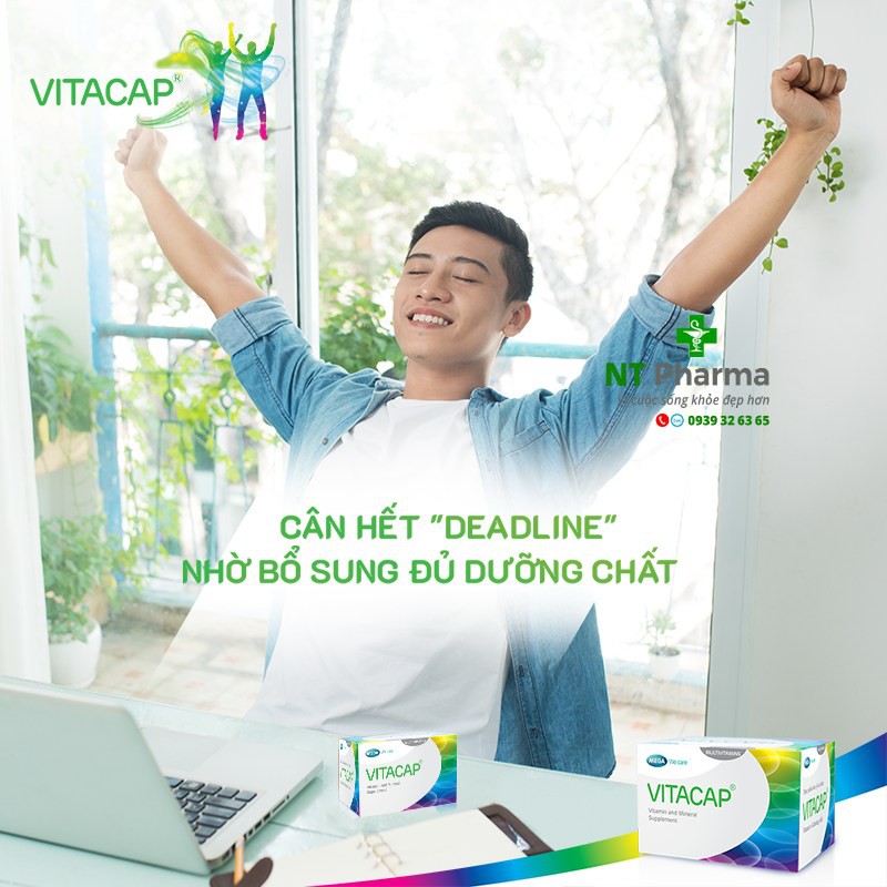 VITACAP - Viên uống Multivitamin và khoáng chất (Chính hãng)