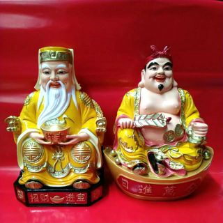 TƯỢNG THỜ THẦN TÀI-ÔNG ĐỊA VẼ VÀNG CAO CẤP