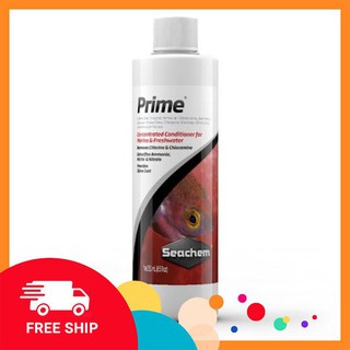 Seachem Prime - Dung dịch khử độc nước cho hồ cá cảnh.