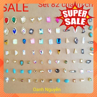 Combo 82 charm gắn móng đẹp SALE