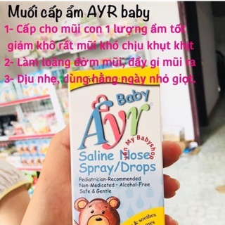 Muối cấp ẩm Ayr baby
