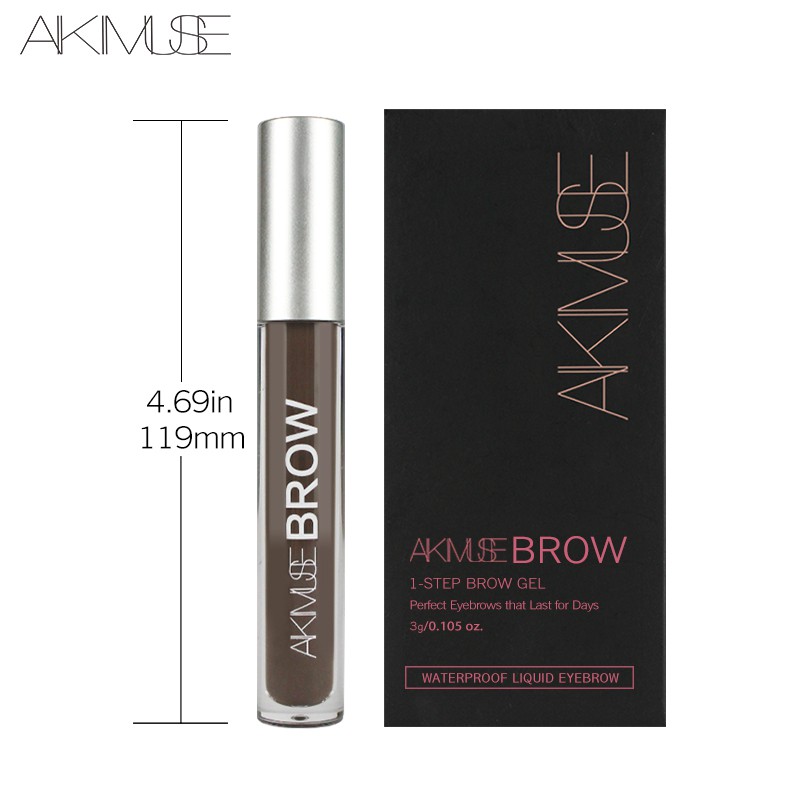 Bộ kẻ viền mắt + kẻ chân mày KIMUSE chống nước chuyên dụng | BigBuy360 - bigbuy360.vn