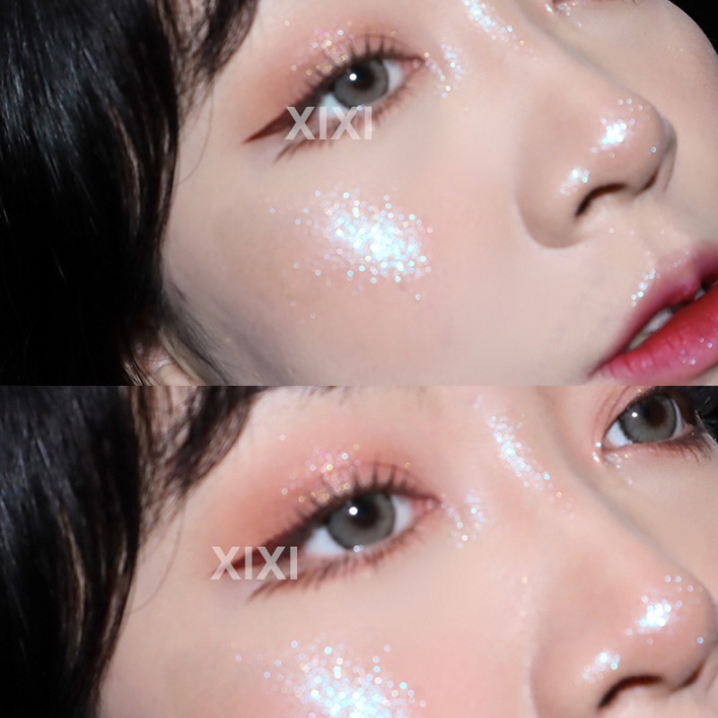 [Hàng mới về] Kem Bắt Sáng Dạng Lỏng Xixi Màu Lấp Lánh Trang Điểm Làm Sáng Da Mặt