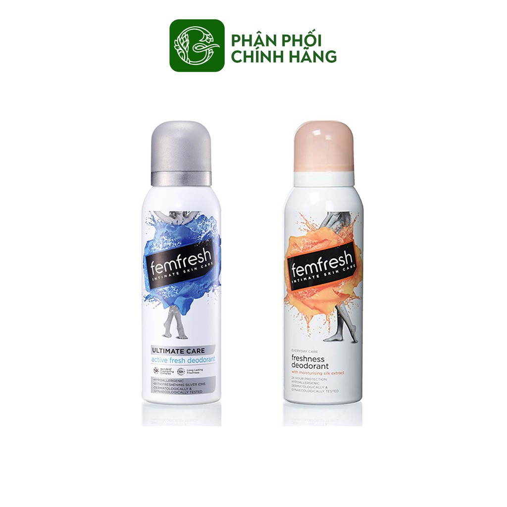 Xịt khử mùi vùng kin Fem-Fresh Deodorant Spray 125ml