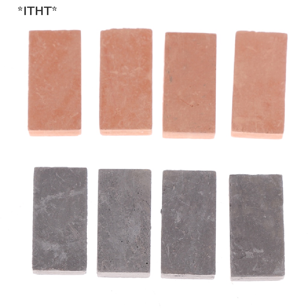 Bộ 50 Viên Gạch Nhân Tạo mini Tỉ Lệ 1 / 16 Trang Trí Nhà Búp Bê