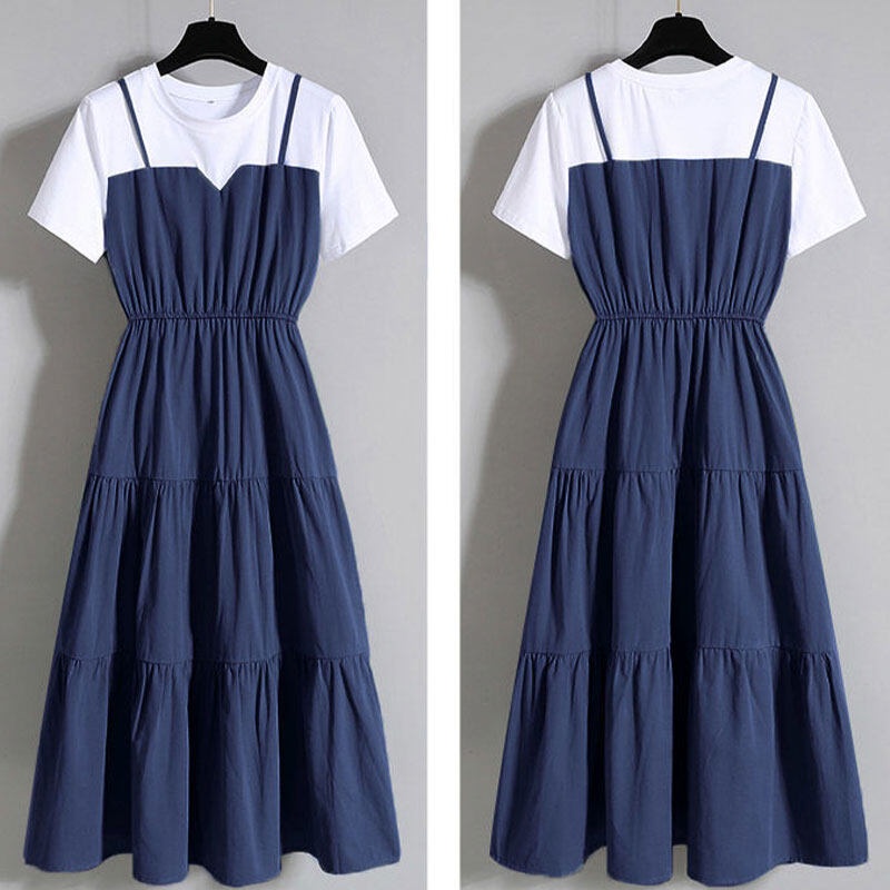 Th Sienna (Hàng Có Sẵn Giao Hàng Từ Bangkok, Đến 3-5 Ngày) Đầm Bầu Phong Cách Hàn Quốc Thoải Mái