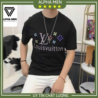 [Hàng Cao Cấp] Áo thun nam, Áo phông nam cổ tròn họa tiết đơn giản 100% cotton co giãn 4 chiều chất mát A1016