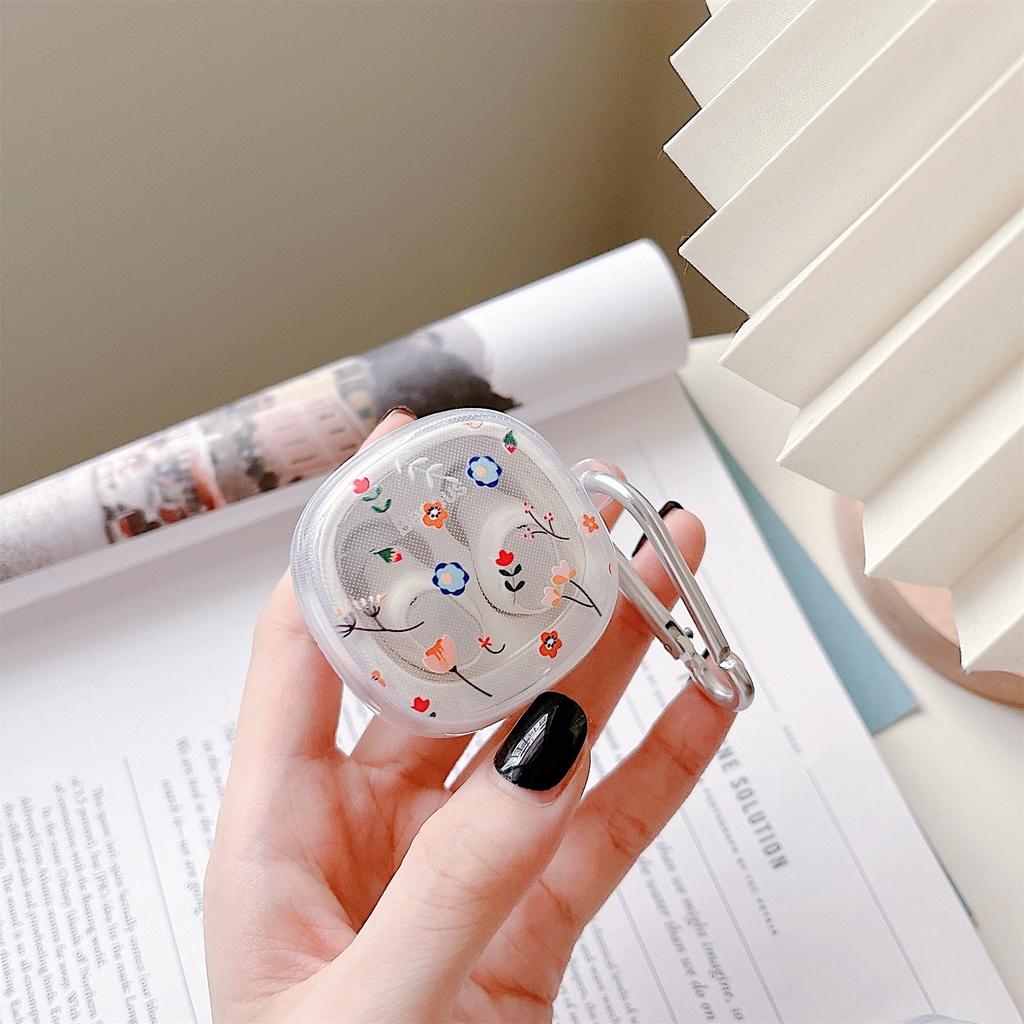 Vỏ TPU Mềm Trong Suốt Bảo Vệ Hộp Sạc Tai Nghe Không Dây Baseus Bowie WM02 TWS