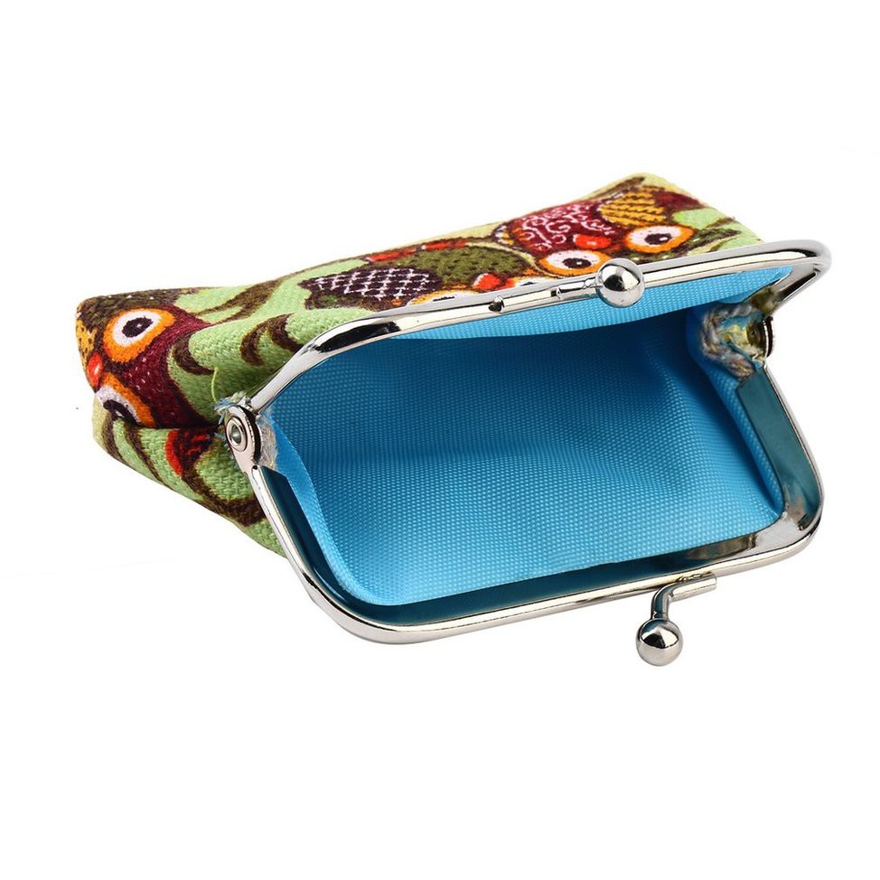 Ví nữ cầm tay đựng tiền xu in hình dễ thương