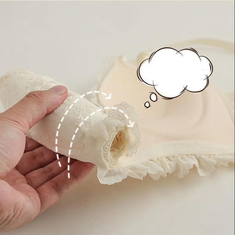 Áo Ngực Không Gọng Có Dây Đeo Vai Dành Cho Nữ