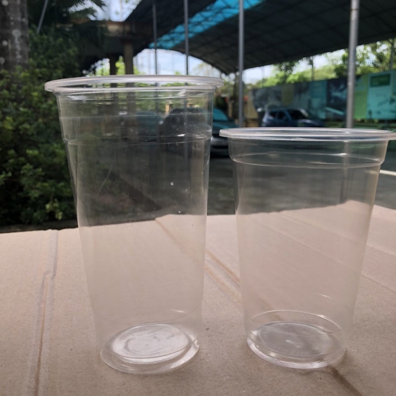 50 Ly/ Cốc Nhựa PP 400ml, 500ml , 700ml Dập Ly  Đựng Trà Sữa, Trà Chanh