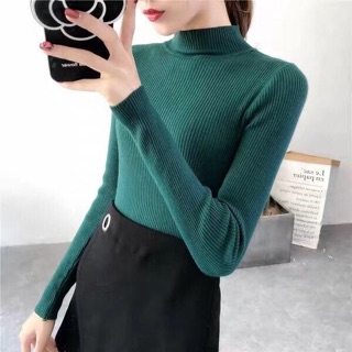 Áo len tăm cổ 3p- chất siêu đẹp