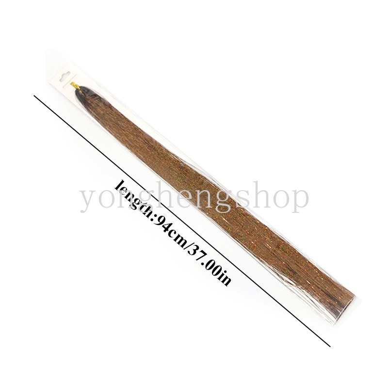 Bím Tóc Giả Sợi Tổng Hợp Lấp Lánh 93m