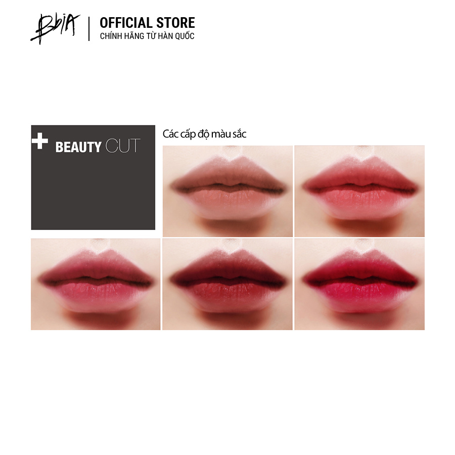 Full set 5 thỏi son BBia Last Lipstick Version 2 18g/màu - Bbia Official Store