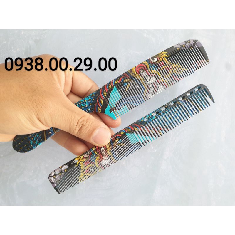 Lược Cắt Tóc Nhật Bản Gragon, Lược Cắt Tóc Nam Cao Cấp Mẫu 18cm Và 21cm.