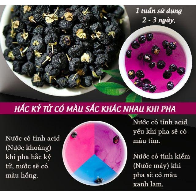Hắc kỷ tử Organic Black Goji Berries Mỹ 454gr
