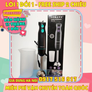 [Hàng Loại 1] Máy xay cầm tay Sokany Đa Năng Tặng Kèm Cốc Xay - Bảo Hành 12 tháng