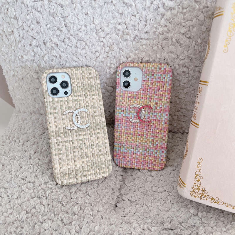 Ốp Điện Thoại Bằng Da Hoa Văn Dệt Thời Trang Dành Cho iPhone 13 Pro Max 12 Pro 11 13 Pro 14 Pro 14 Pro Max