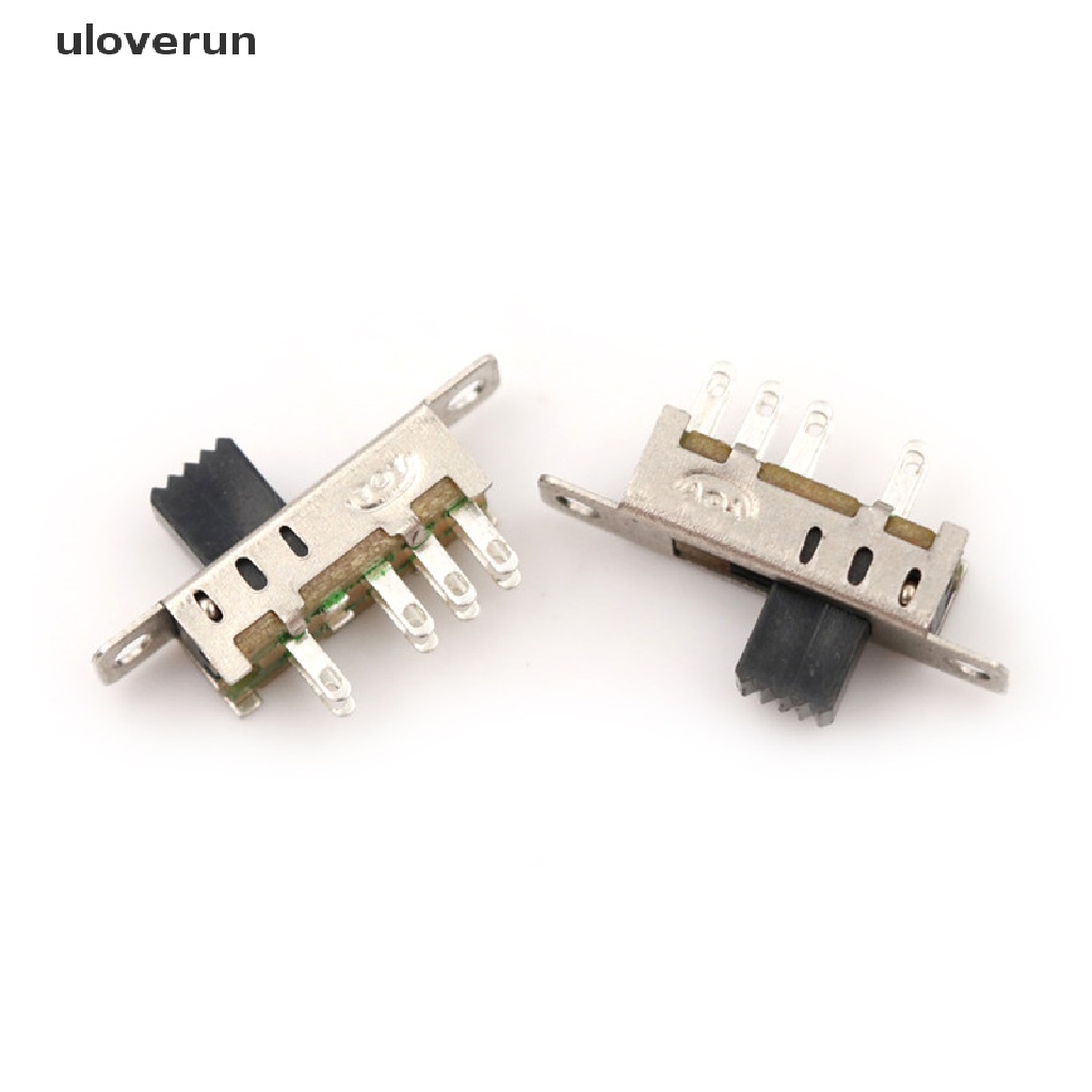 Set 20 Công Tắc Gạt Kép SS23E04 8 Chấu DP3T Dài 5mm Chuyên Dụng