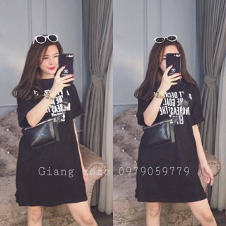 Váy Don't chữ