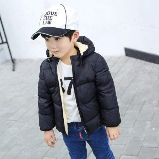 Áo khoác phao lót lông cừu