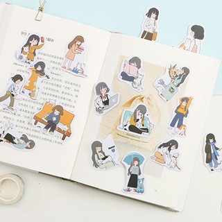 40 sticker cổ điển trang trí dễ thương (Hàng có sẵn)