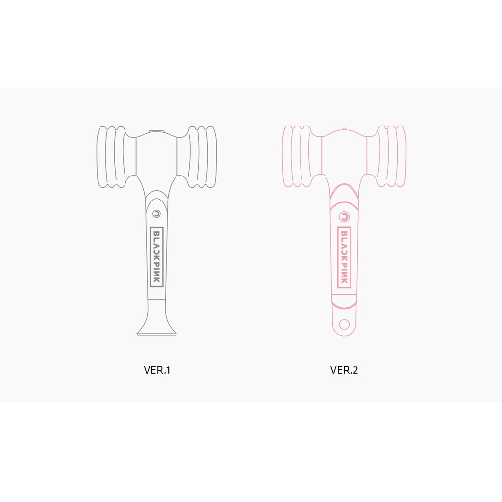 GẬY CỔ VŨ HAMMER BONG BLACKPINK OFFICIAL LIGHT STICK Ver.2 LIMITED EDITION