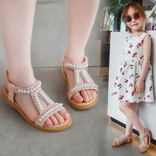 dép sandal ngọc cổ chun bé gái