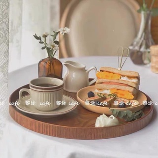 Khay gỗ đựng đồ, khay gỗ decor phòng khách, kệ gỗ Trầm decor phòng ngủ, khay gỗ trang trí đẹp rẻ La Home decor KG0001