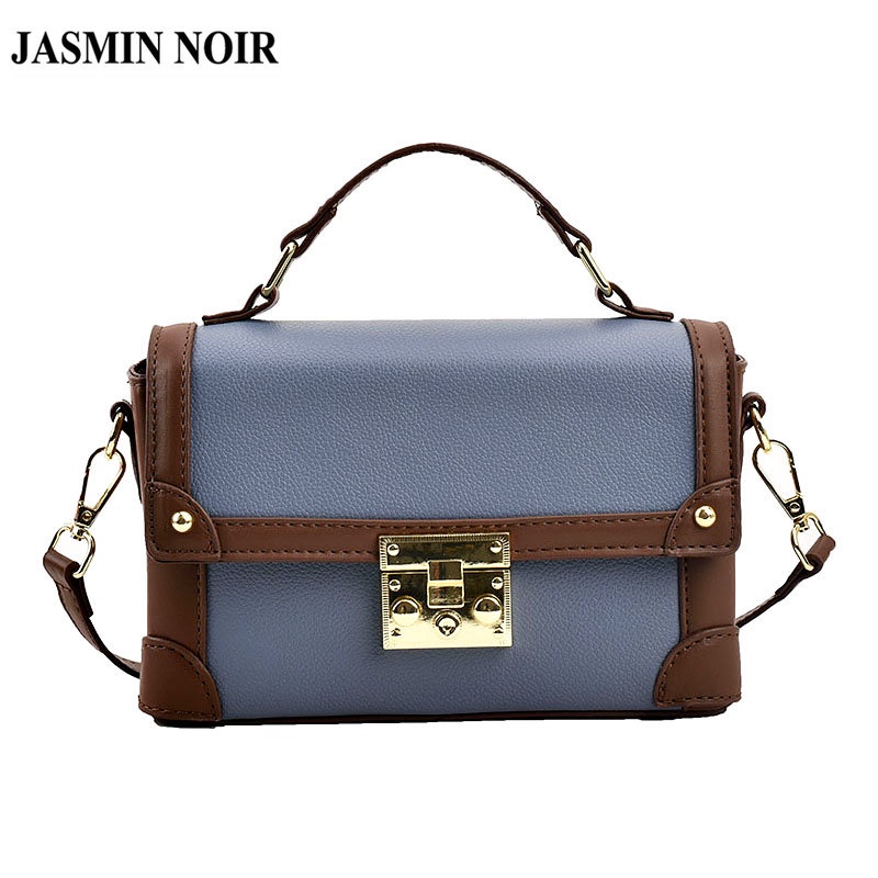Túi Xách JASMIN NOIR da pu có khóa dành cho nữ