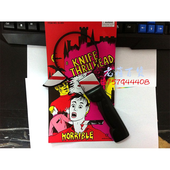 1 món đồ chơi đánh lừa thị giác TROLL vòng qua đầu chơi khăm vui nhộn hài hước cho ngày lễ