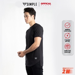 Áo Thun Nam Cổ Tròn TSIMPLE phông trơn tay ngắn vải Cotton cao cấp chống nhăn form rộng LongTee JB AJB01