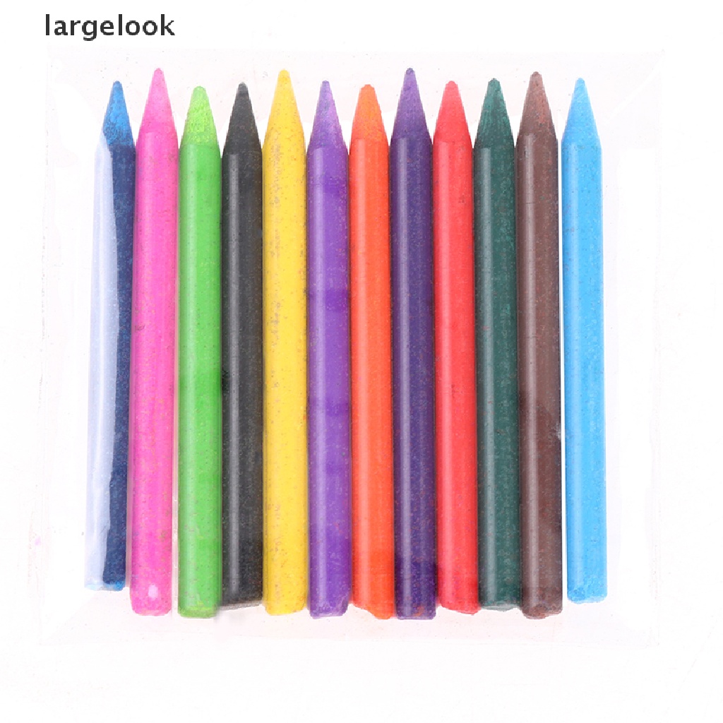[largelook] 1Set 1:12 Dollhouse Mini Crayon Watercolor Box Paint Pen Drawing Room Scene Deco ♨HOT SELL