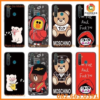 Ốp lưng dẻo đen in hình đẹp Realme 5i / Realme 5S / Realme 5 Pro / Realme Q/ Realme C3