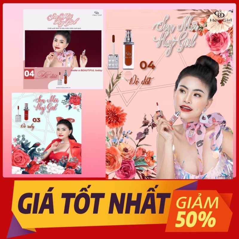 Son hey girl -Hải âu việt 🍓𝐅𝐑𝐄𝐄𝐒𝐇𝐈𝐏🍓Son siêu lì.k bóng