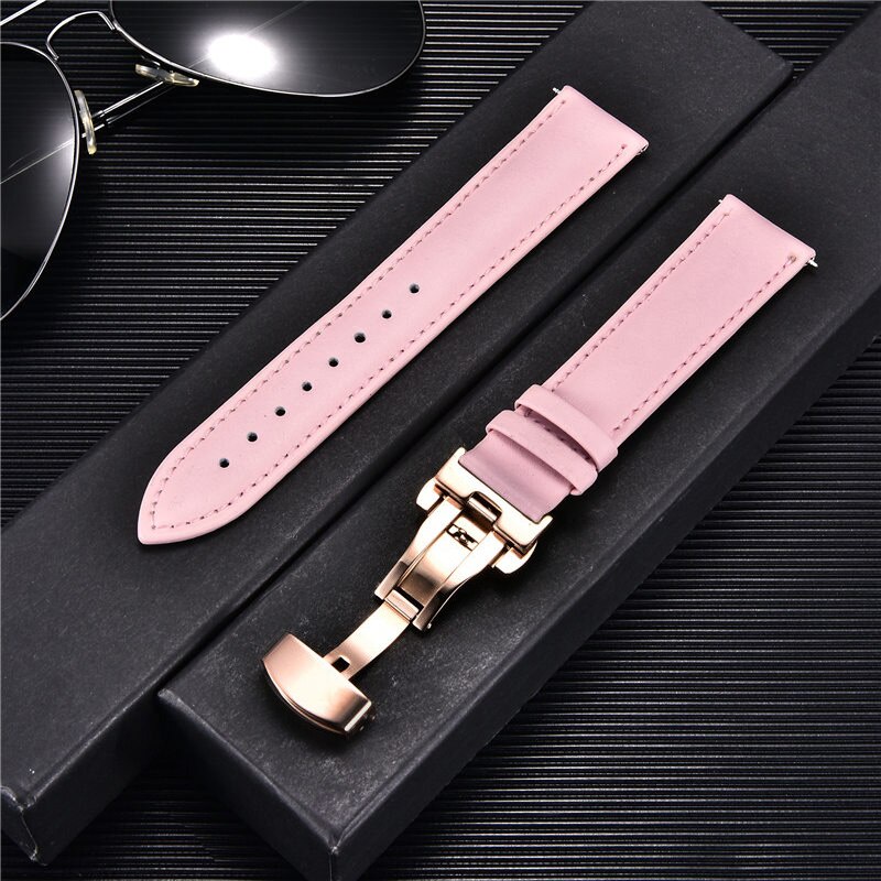 Dây đeo bằng da thật 20mm thích hợp cho đồng hồ Samsung Galaxy Watch 4 44mm 42 / 46mm