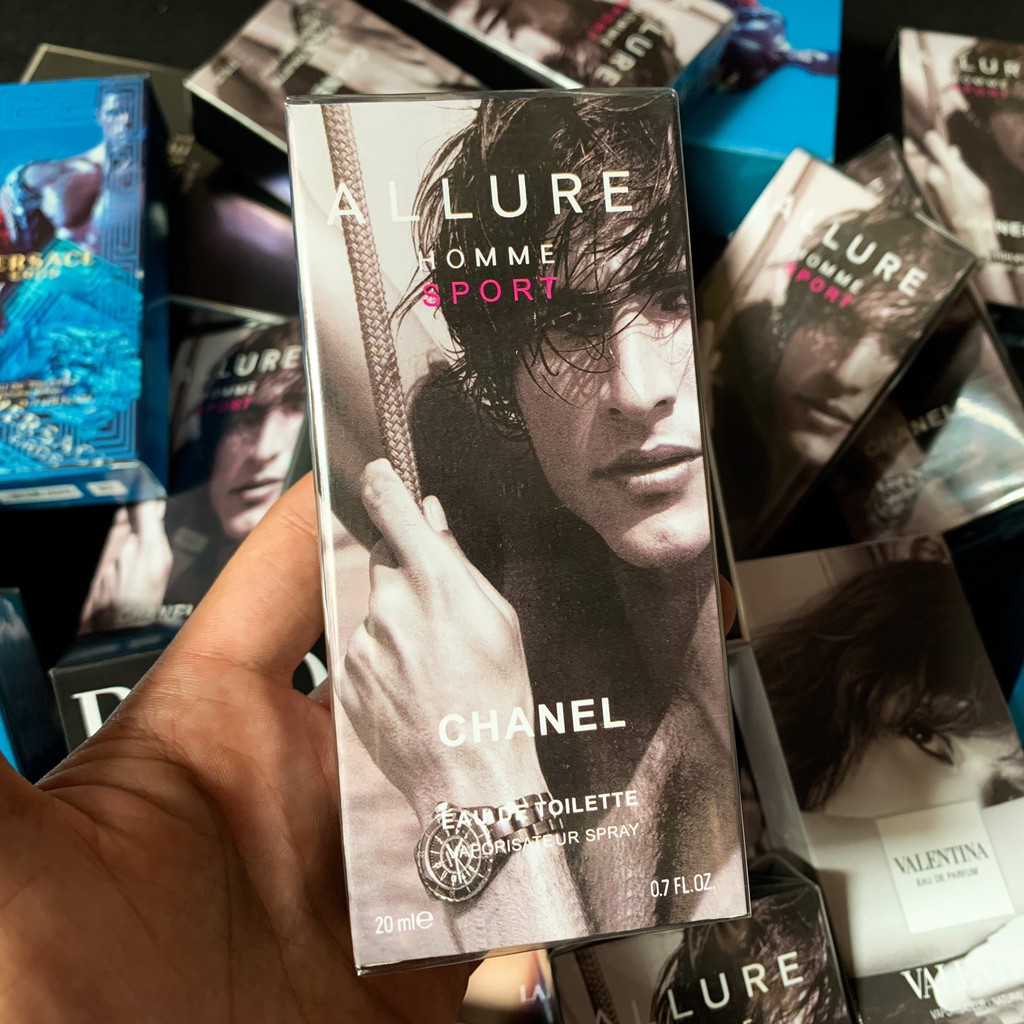 [20ml] Nước Hoa Nam Allure Home Sport - Phong cách Trẻ Trung, Gợi Cảm, Tươi Mát