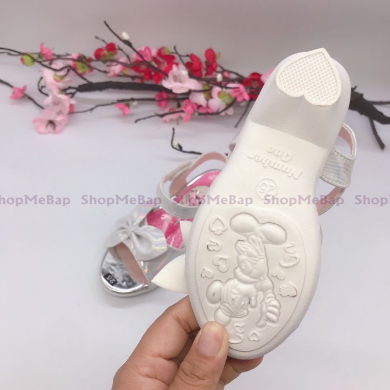 Sandal elsa cao gót da mềm đẹp suất sắc cho bé gái