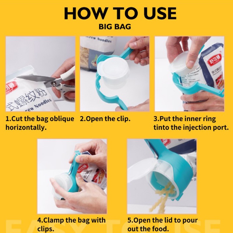 Bộ 3 Túi Đựng Thực Phẩm Đa Năng Tiện Dụng