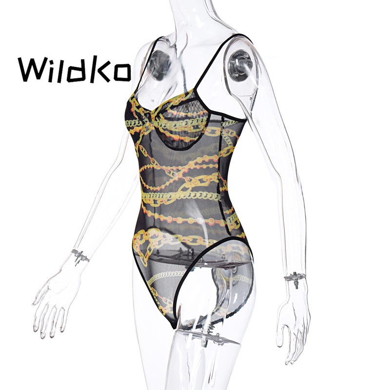 Bodysuit Hai Dây Cổ Chữ V 2022 Mới Quyến Rũ Thời Trang Dành Cho Nữ | BigBuy360 - bigbuy360.vn